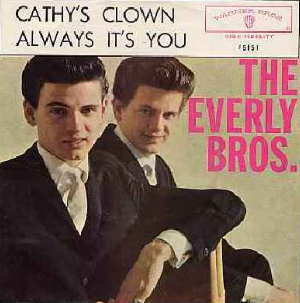 The Everly Brothers — Cathy&#039;s Clown cover artwork