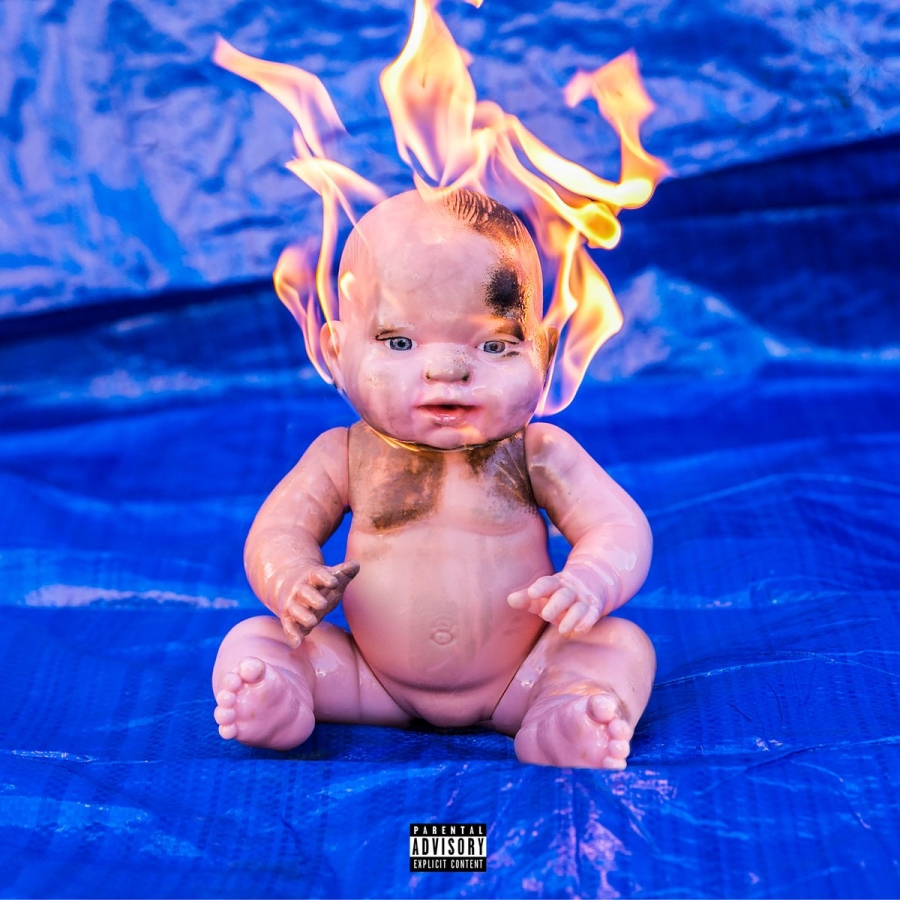 Bazzi — Caught in the Fire cover artwork