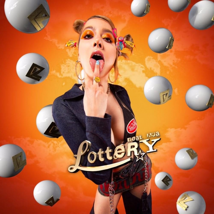 LIZ featuring Aja — Lottery cover artwork
