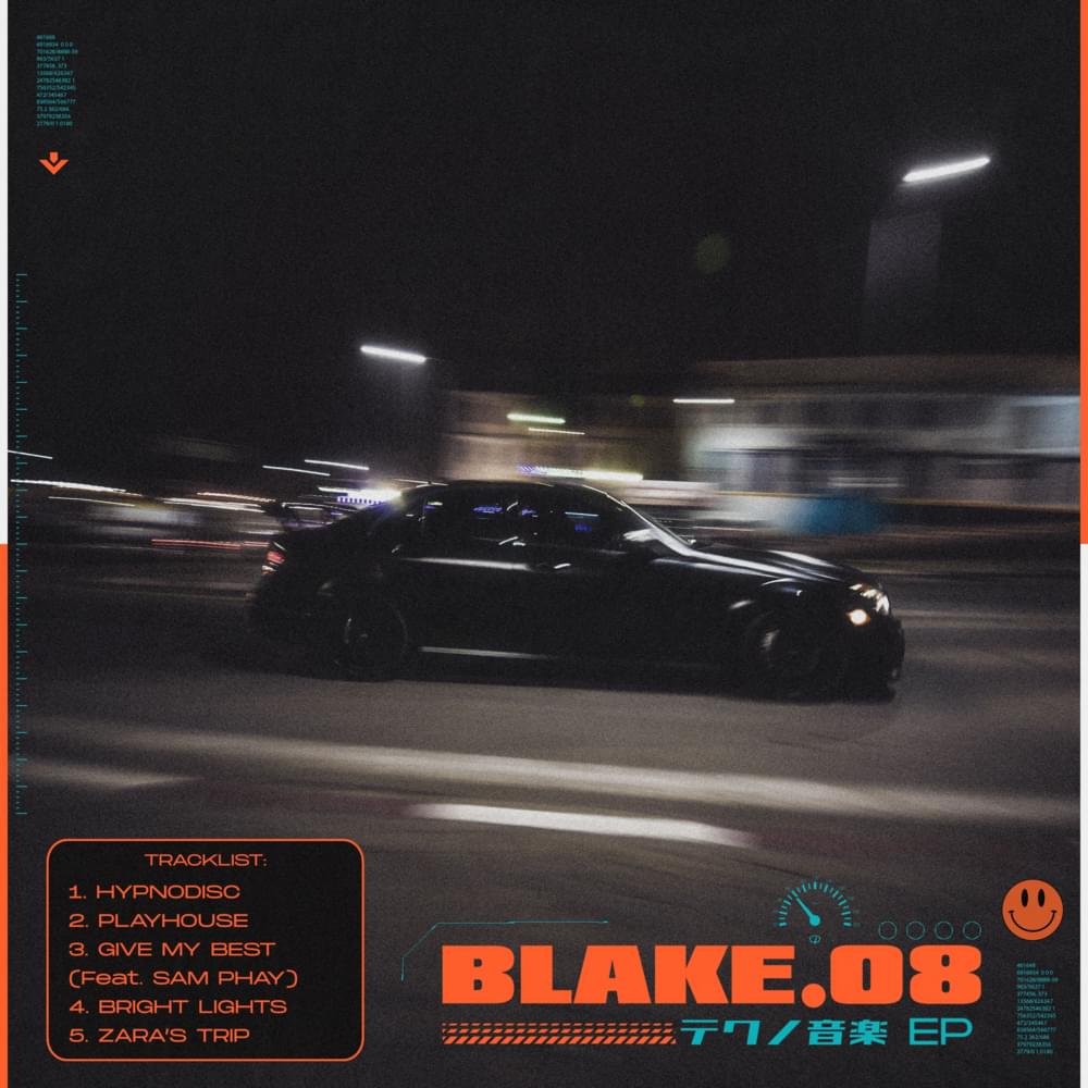Blake.08 — Bright Lights cover artwork