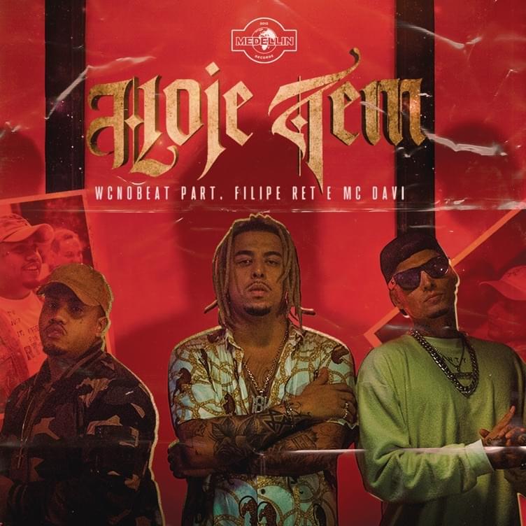 WC No Beat featuring Filipe Ret & MC Davi — Hoje Tem cover artwork