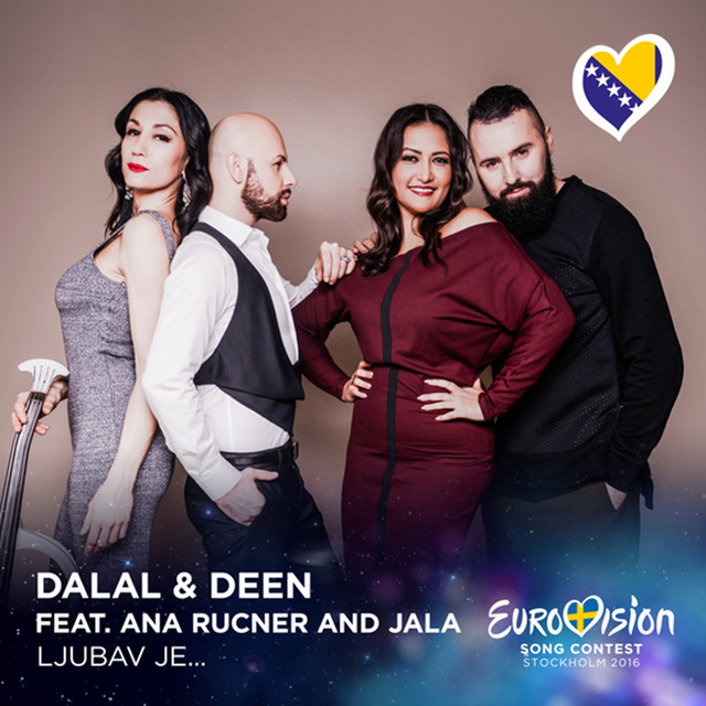 Dalal & Deen featuring Ana Rucner & Jala Brat — Ljubav je cover artwork