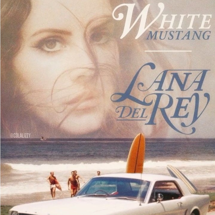 Lana Del Rey — White Mustang cover artwork