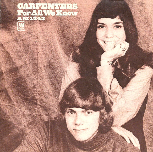 Carpenters For All We Know cover artwork