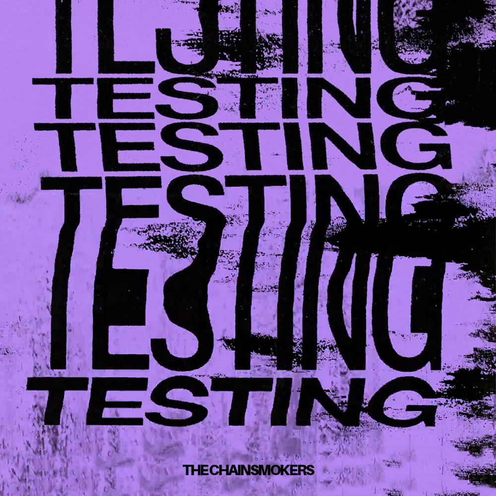 The Chainsmokers — Testing cover artwork