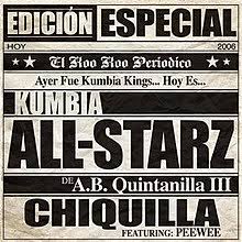 A.B. Quintanilla III & Kumbia Kings featuring Pee Wee — Chiquilla cover artwork