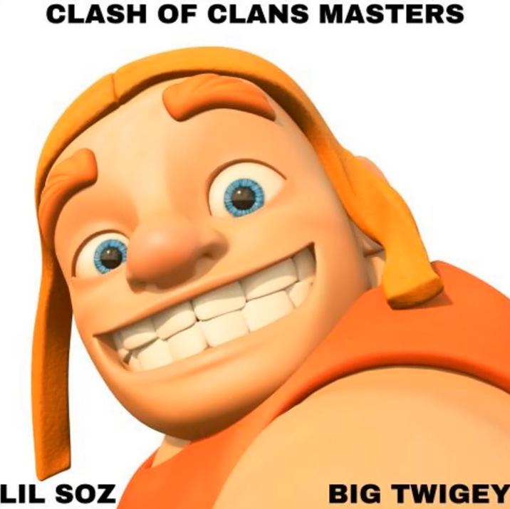 Lil Soz ft. featuring Big Twigey Clash of Clans Masters cover artwork