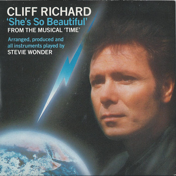 Cliff Richard She&#039;s So Beautiful cover artwork