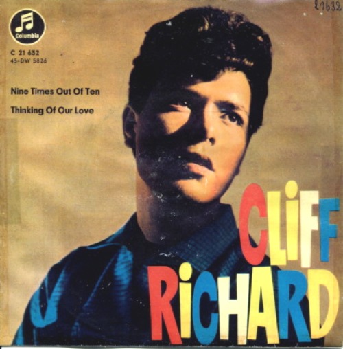 Cliff Richard — Nine Times Out Of Ten cover artwork