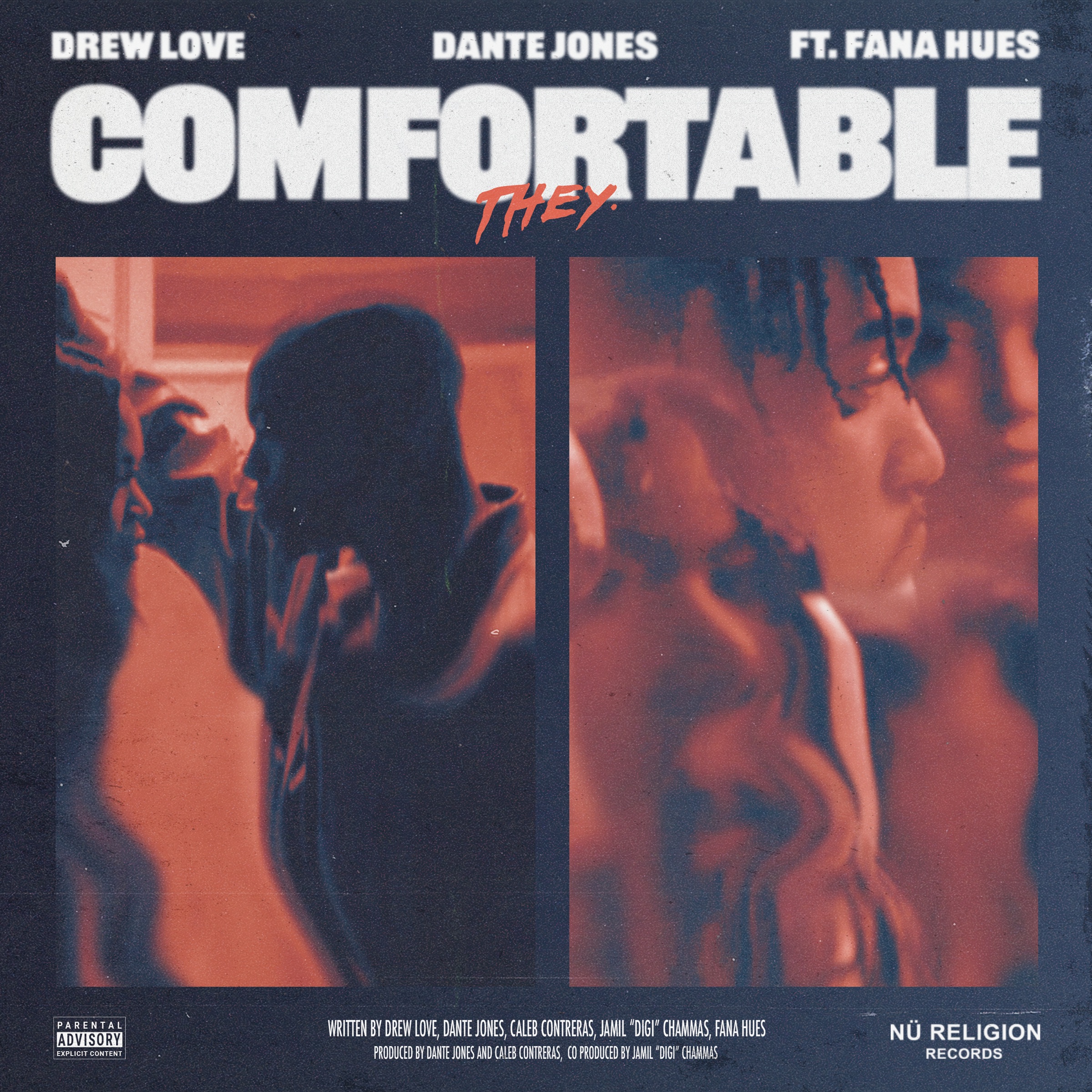 THEY. featuring Fana Hues — Comfortable cover artwork