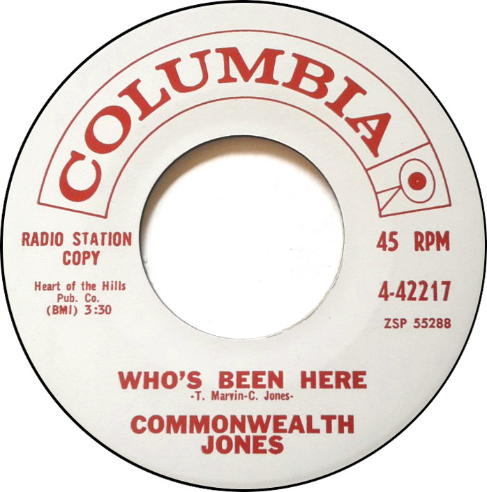 Commonwealth Jones — Who&#039;s Been Here? cover artwork
