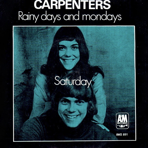 Carpenters — Rainy Days and Mondays cover artwork