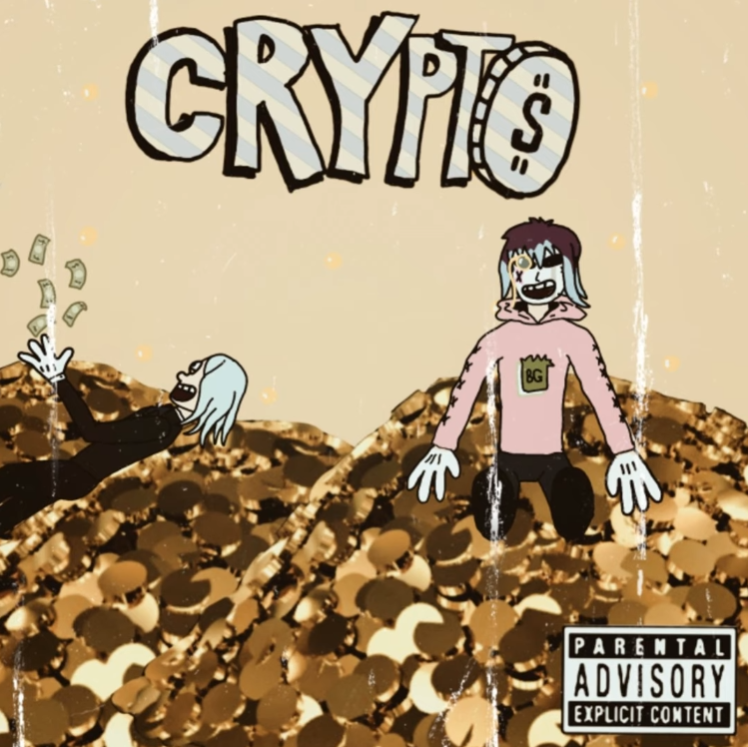 Lil Jdog featuring xofilo — CRYPTO cover artwork