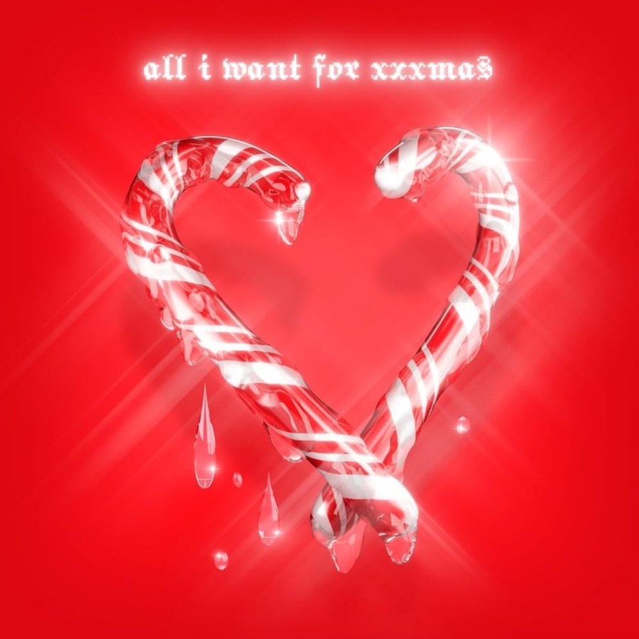 Slayyyter ft. featuring Ayesha Erotica All I Want for Xxxmas cover artwork