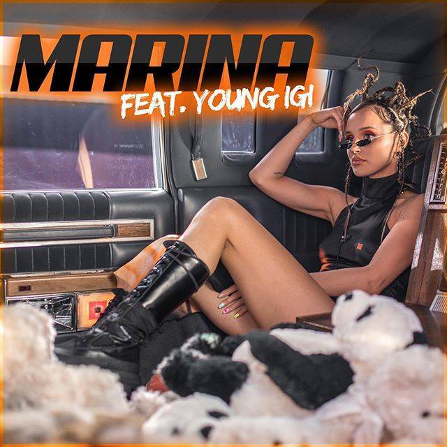 MARINA featuring Young Igi — Nigdy więcej cover artwork