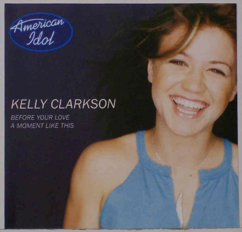 Kelly Clarkson A Moment Like This cover artwork