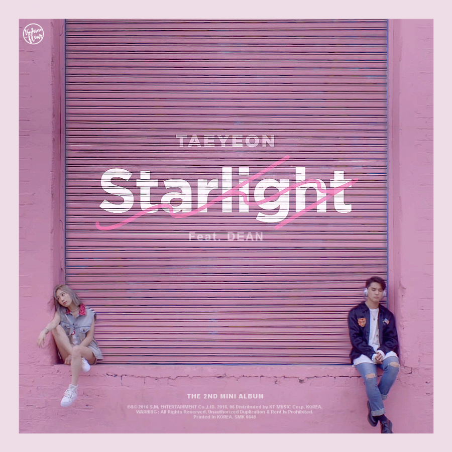 TAEYEON ft. featuring DEAN Starlight cover artwork