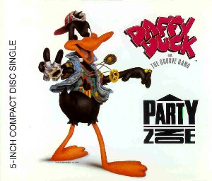 Daffy Duck featuring The Groove Gang — Party Zone cover artwork