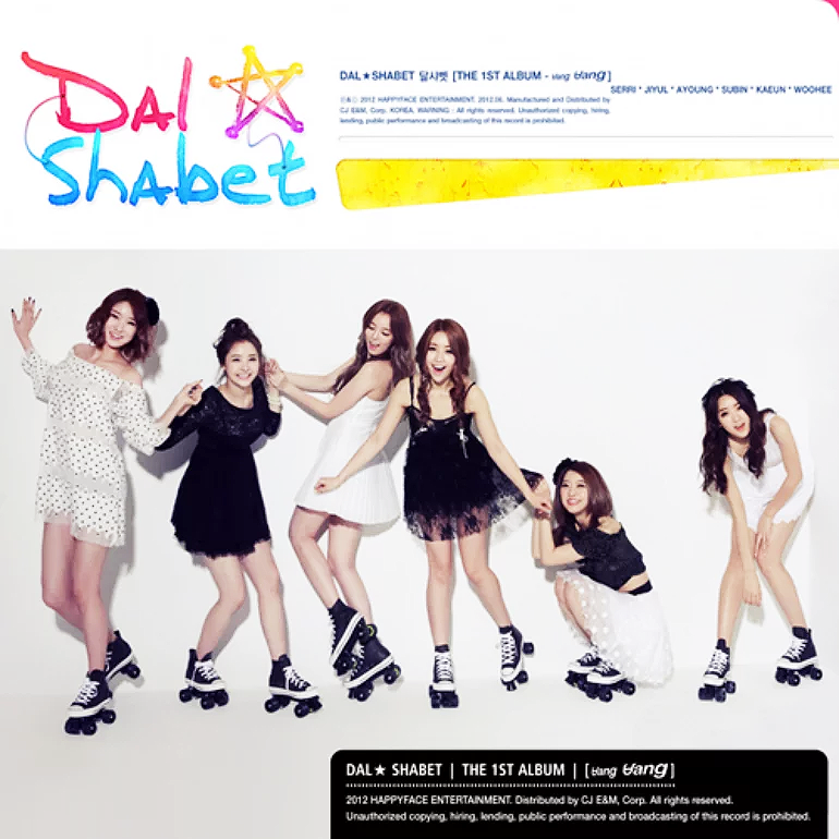 Dal★Shabet BANG BANG cover artwork