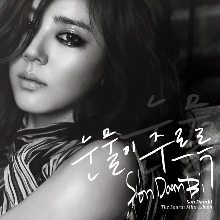 Son Dam Bi — Tears pouring down cover artwork