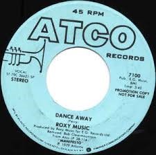 Roxy Music — Dance Away cover artwork