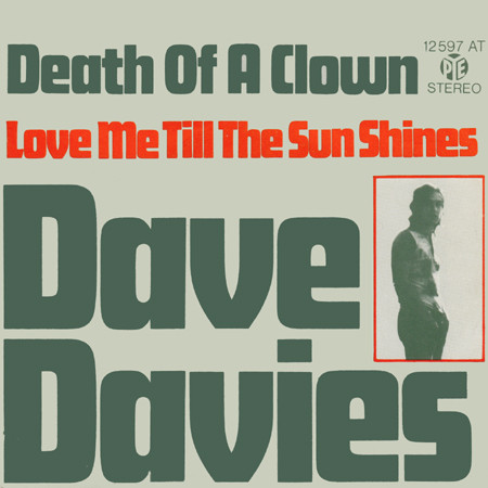 Dave Davies — Death Of A Clown cover artwork