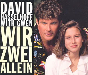 David Hasselhoff & Gwen — Wir zwei allein cover artwork
