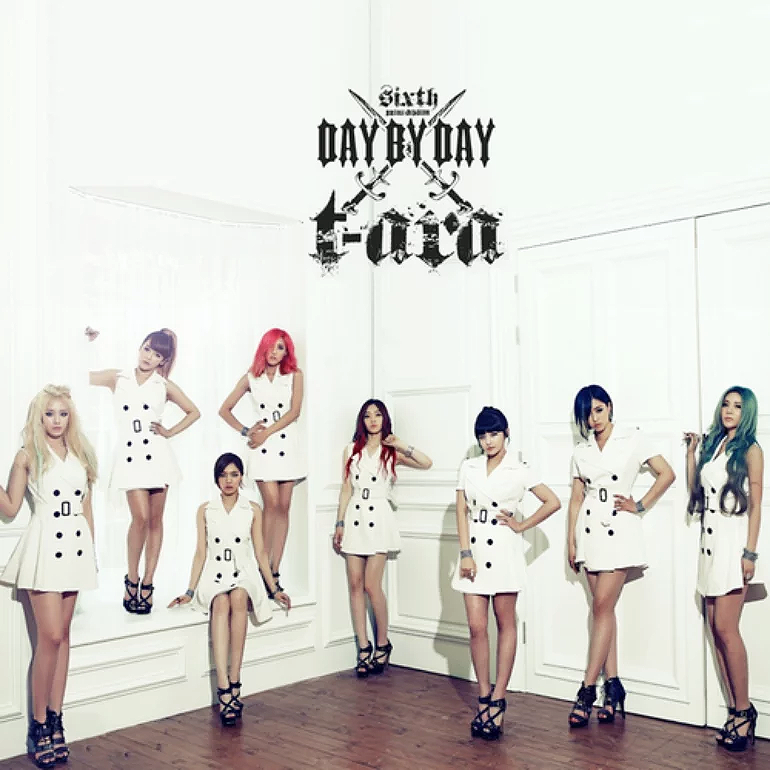 T-ARA Day By Day cover artwork