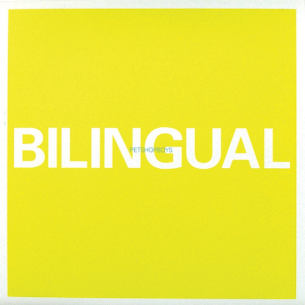 Pet Shop Boys — Single Bilingual cover artwork