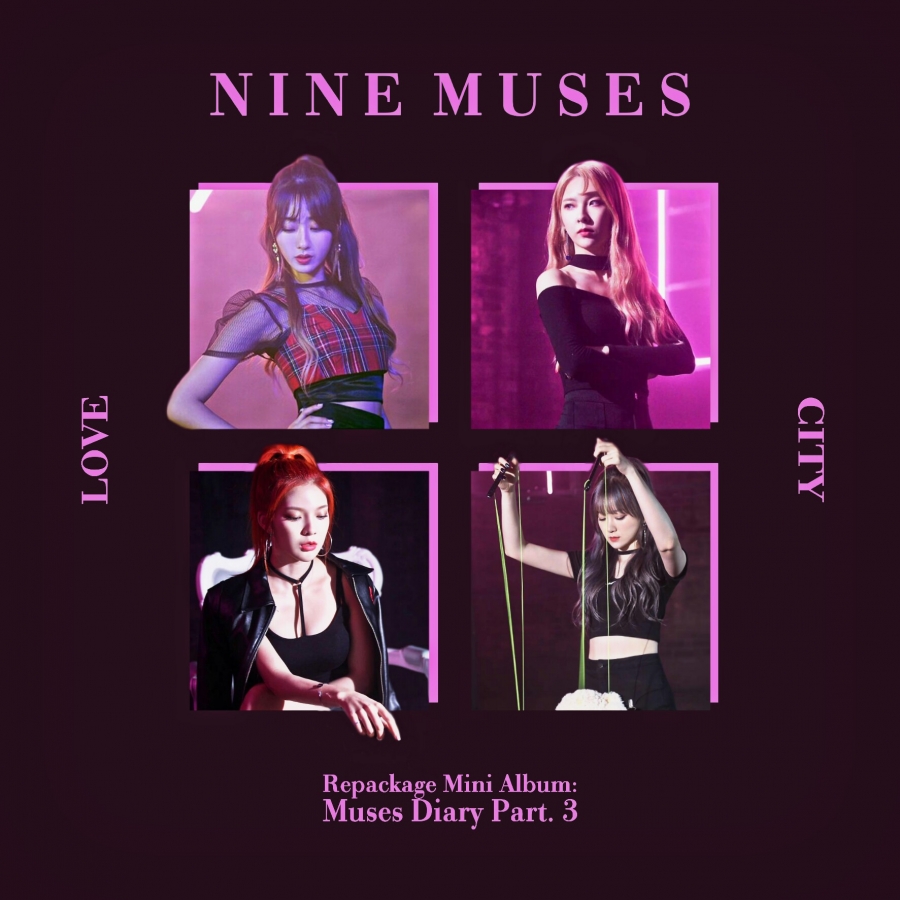 9MUSES Muses Diary Part.3: LOVE CITY cover artwork