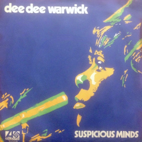 Dee Dee Warwick Suspicious Minds cover artwork