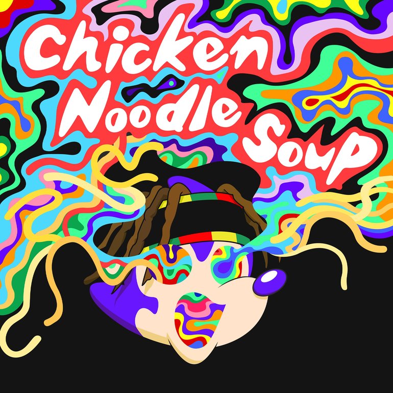 j-hope ft. featuring Becky G Chicken Noodle Soup cover artwork