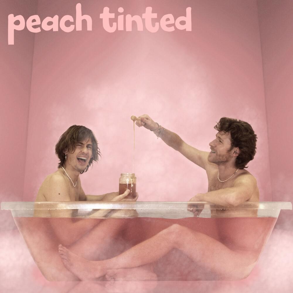 peach tinted — Dazed cover artwork