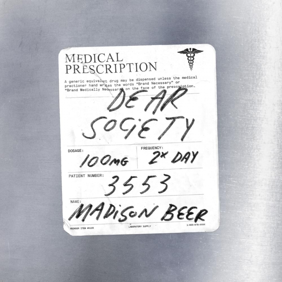 Madison Beer — Dear Society cover artwork