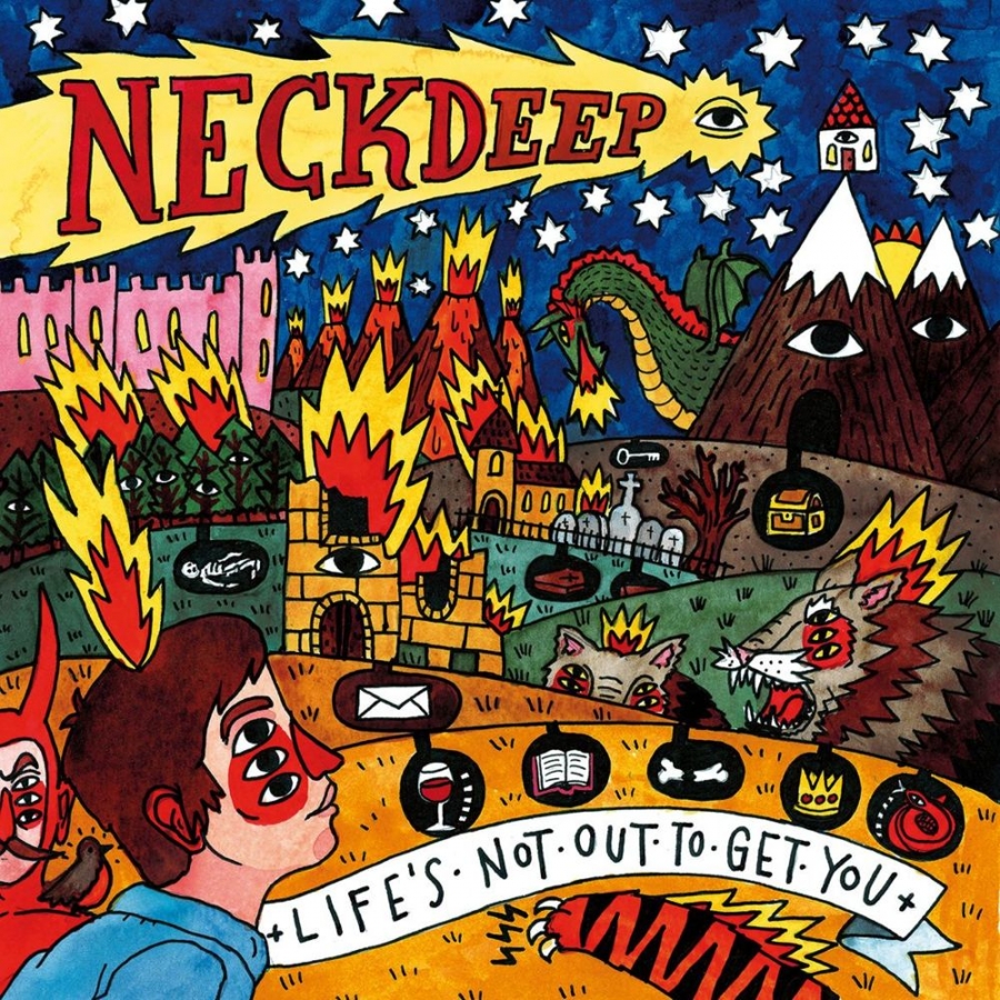 Neck Deep — The Beach is For Lovers (Not Lonely Losers) cover artwork