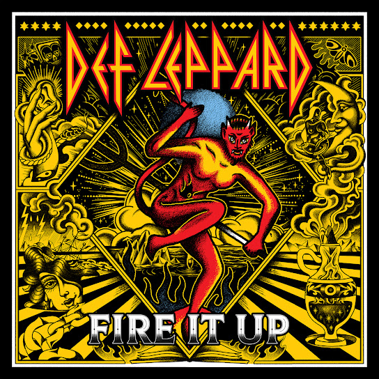 Def Leppard Fire It Up cover artwork