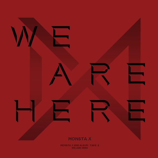 MONSTA X Take 2 : We Are Here cover artwork