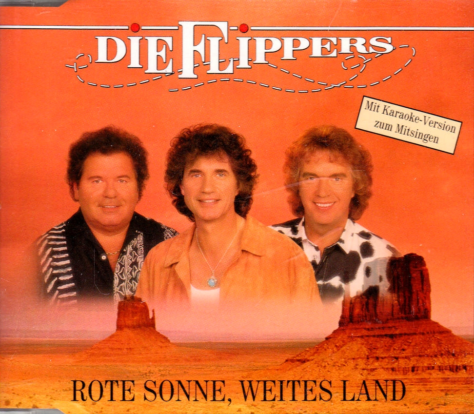 Die Flippers Rote Sonne, weites Land cover artwork
