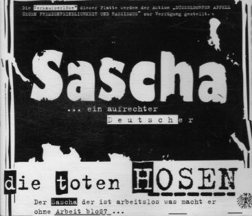 Die Toten Hosen — Sascha... ein aufrechter Deutscher cover artwork