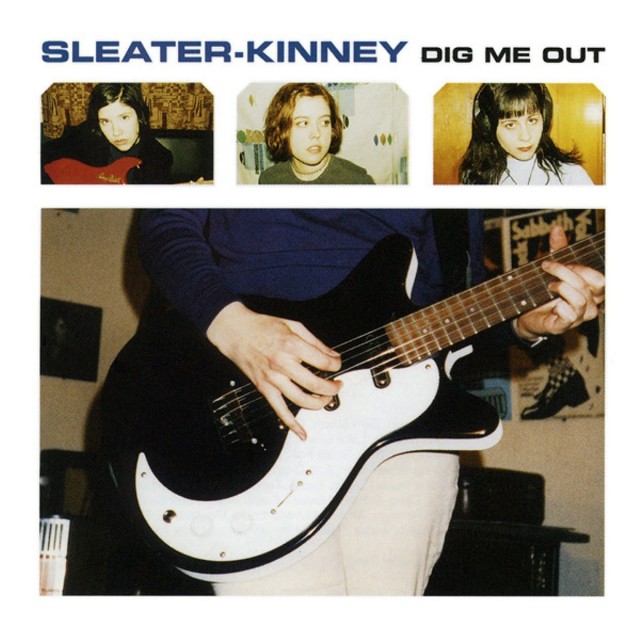 Sleater-Kinney Dig Me Out cover artwork