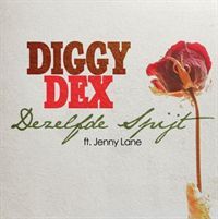 Diggy Dex featuring Jenny Lane — Dezelfde Spijt cover artwork