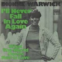 Dionne Warwick I&#039;ll Never Fall in Love Again cover artwork