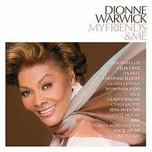 Dionne Warwick My Friends &amp; Me cover artwork