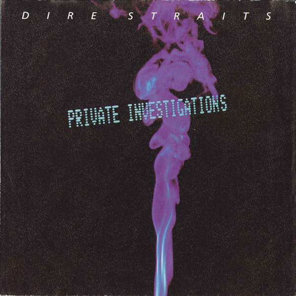 Dire Straits Private Investigations cover artwork