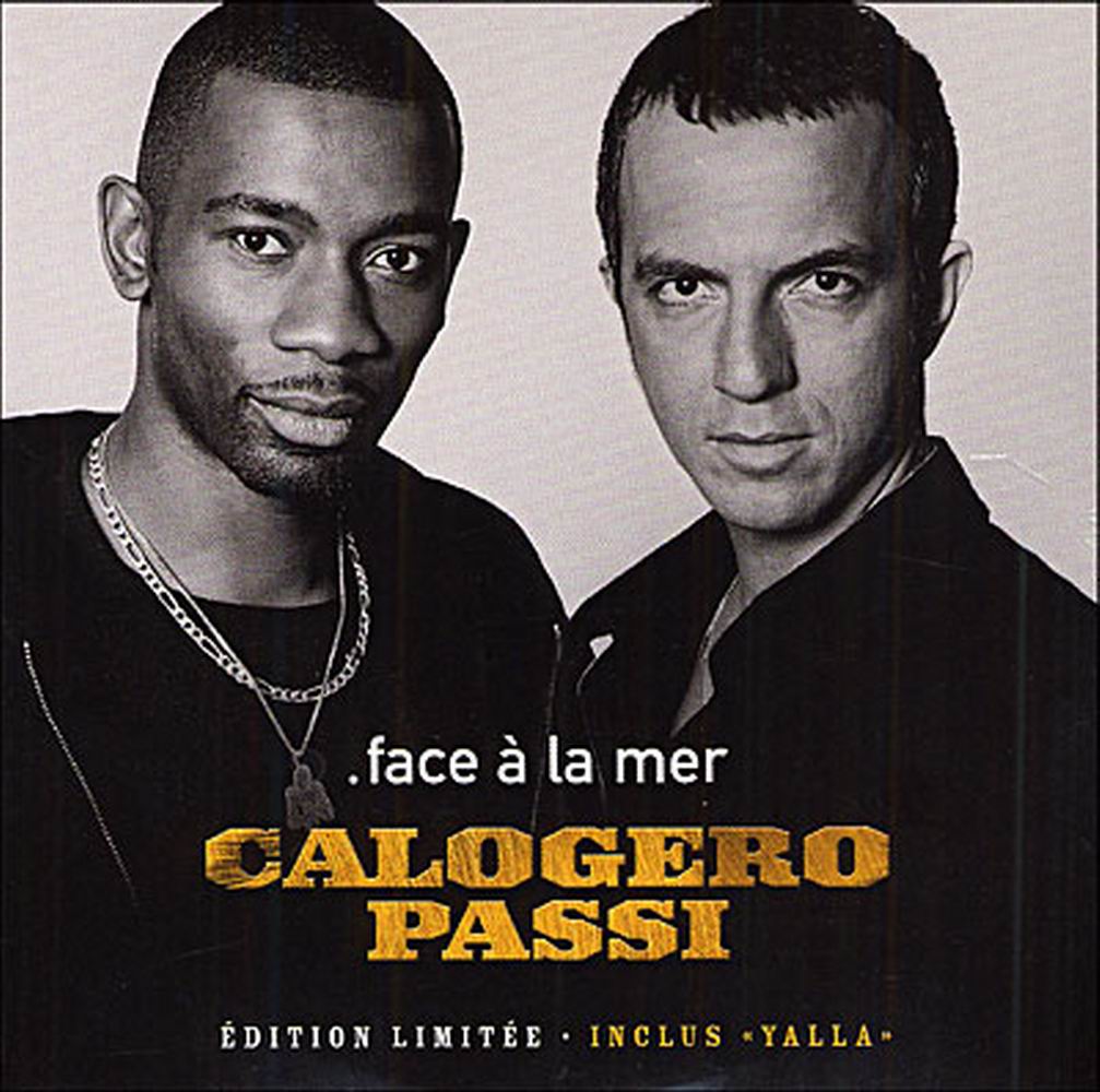 Calogero featuring Passi — Face à la mer cover artwork