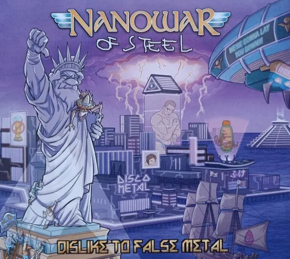Nanowar of Steel Dislike to False Metal cover artwork