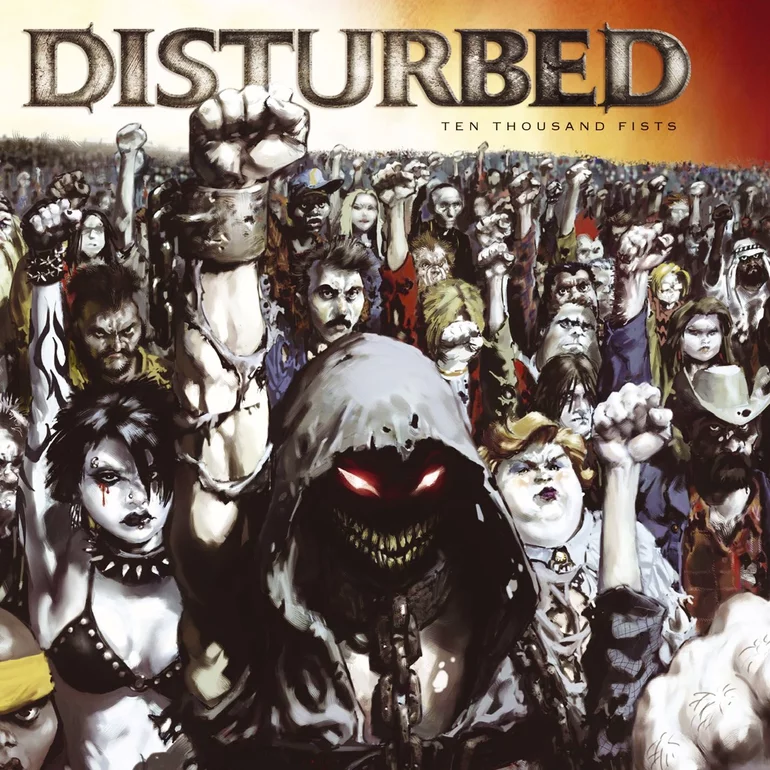 Disturbed Ten Thousand Fists cover artwork