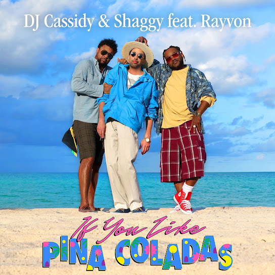 DJ Cassidy &amp; Shaggy featuring Rayvon — If You Like Pina Coladas cover artwork