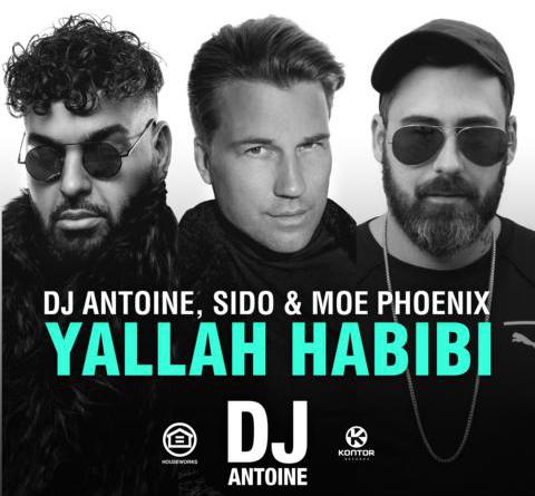 DJ Antoine featuring Sido & Moe Phoenix — Yallah Habibi cover artwork