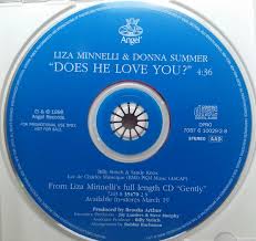 Liza Minnelli & Donna Summer Does He Love You? cover artwork